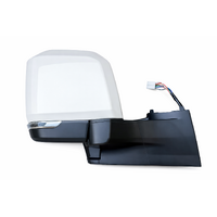 RH Driver side Door Mirror(Single Glass With Blindspot White) for Toyota Hiace 02/2019-Now